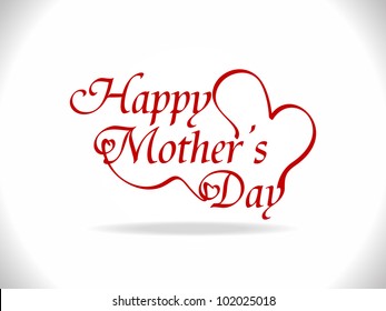 Beautiful mother's day design