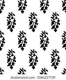 Beautiful Motif designs and repeats designs isolated on white background for digital print design