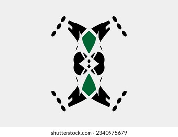Beautiful motifs of hand art with unique patterns