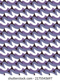 Hermoso patrón sin fisuras. Las formas de arte superpuestas, las rayas, los polígonos, los segmentos se agrupan y organizan en un orden determinado. Vector. 
