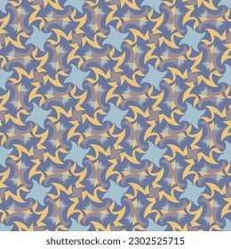 Beautiful motley seamless pattern in pastel colors. Art forms are grouped and arranged in a certain order. Vector set for print, textile, packaging, interior design and your other projects.