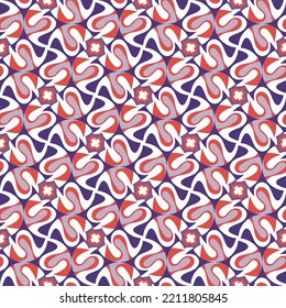 Beautiful motley seamless pattern. Vector illustration for print, fabric, cover, packaging, interior decor, blog decoration and other your projects.