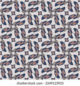 Beautiful motley seamless pattern. Vector illustration for print, fabric, cover, packaging, interior decor, blog decoration and other your projects.