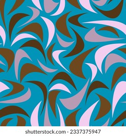 Beautiful motley seamless pattern. Vector illustration for print, fabric, cover, packaging, interior decor, blog decoration and other your projects.
