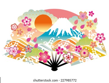 富士山 イラスト High Res Stock Images Shutterstock