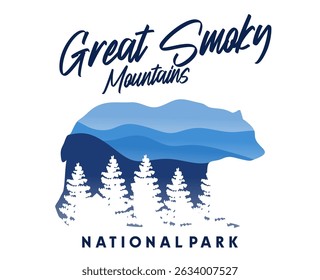 beautiful mountain views in great smoky mountains national park