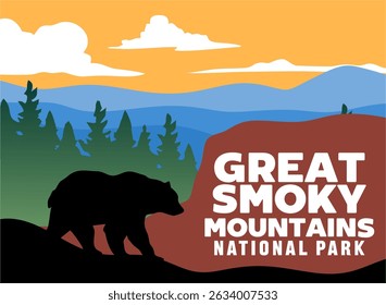 beautiful mountain views in great smoky mountains national park