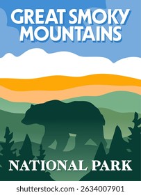 beautiful mountain views in great smoky mountains national park