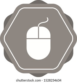 Beautiful Mouse Vector Glyph icon