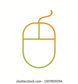 Beautiful Mouse vector line icon