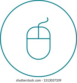 Beautiful Mouse vector line icon
