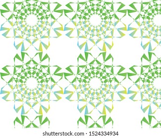 Beautiful multi color gradient pattern design for fabric and wallpaper 
