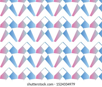Beautiful multi color gradient pattern design for fabric and wallpaper 