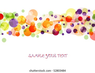 Beautiful multicolor background. Vector 10 eps
