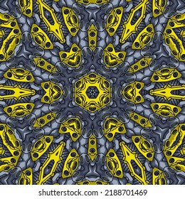 Beautiful multicolor kaleidoscope texture illustration