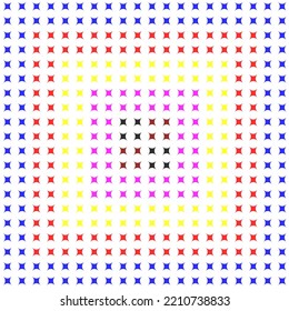 beautiful multicolor square pattern design decorating wallpaper