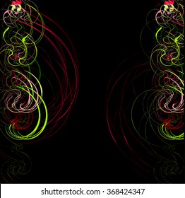 beautiful multicolored abstract background