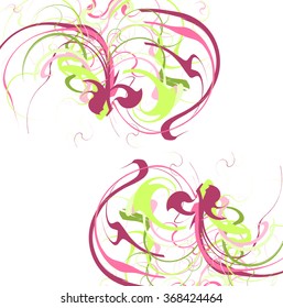 beautiful multicolored abstract background