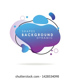 Beautiful multi-colored abstract dynamical shapes. Vector illustration. Can be used for advertising, marketing, presentation