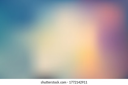 Beautiful multiple colorful blur background
