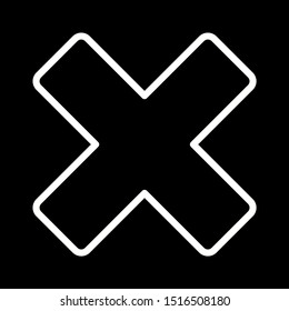 Beautiful Multiply vector line icon