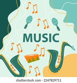 Beautiful Music Background is ideal for use as a background.