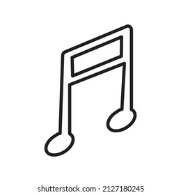 Beautiful music doodles or icon design. accoustic, jazz icon