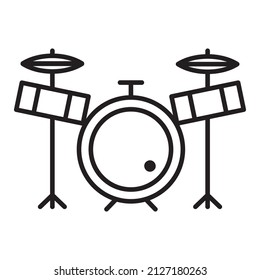 Beautiful music doodles or icon design. accoustic, jazz icon