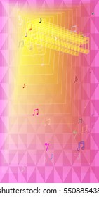 beautiful music vector background at drawing, picture among emblematic advertising