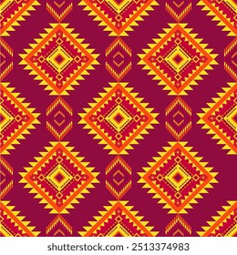 hermoso Diseño gráfico nativo americano que se origina en americano y le da vibra tribal este trabajo puede ser patrón textil de fondo de Fondo de pantalla y este estilo indio también para la industria de la tela