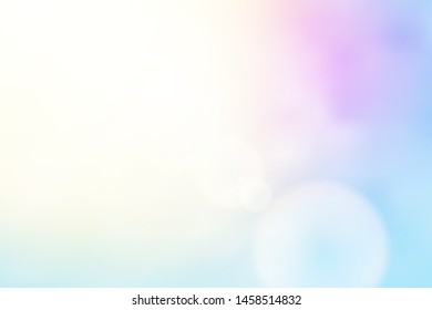 beautiful natural style of life. sunrise glitter lens flare, soft bokeh nature background, illustration light pastel sweet color filter abstract simplicity for advertising products background.