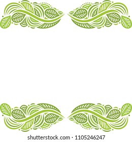 Beautiful nature background. Vector illustration