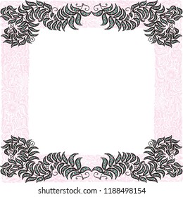 Beautiful nature background. Vector illustration