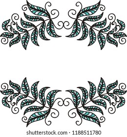 Beautiful nature background. Vector illustration