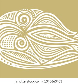 Beautiful nature background. Vector illustration