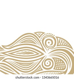 Beautiful nature background. Vector illustration