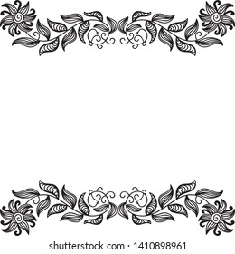 Beautiful nature background. Vector illustration