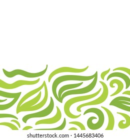 Beautiful nature background. Vector illustration