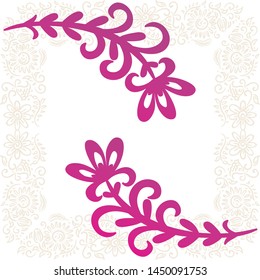 Beautiful nature background. Vector illustration