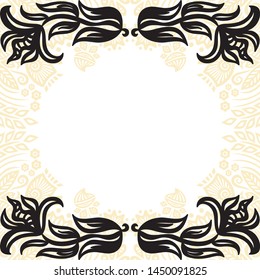 Beautiful nature background. Vector illustration