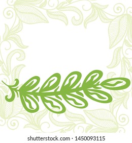 Beautiful nature background. Vector illustration