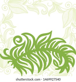 Beautiful nature background. Vector illustration