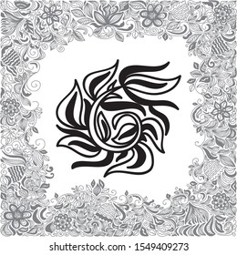 Beautiful nature background. Vector illustration