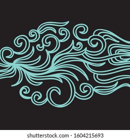 Beautiful nature background. Vector illustration