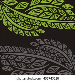 Beautiful nature background. Vector illustration.