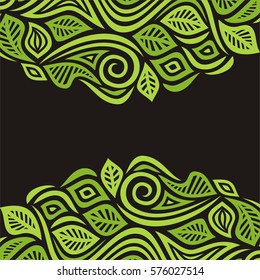 Beautiful nature background. Vector illustration.