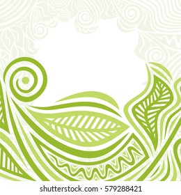 Beautiful nature background. Vector illustration.