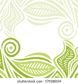 Beautiful nature background. Vector illustration.