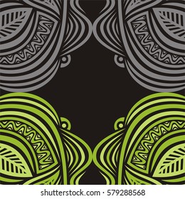 Beautiful nature background. Vector illustration.