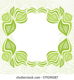 Beautiful nature background. Vector illustration.
